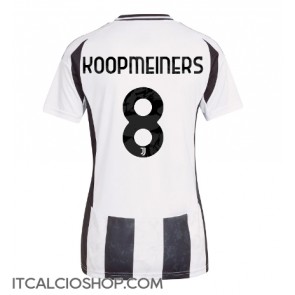 Juventus Teun Koopmeiners #8 Prima Maglia Femmina 2024-25 Manica Corta